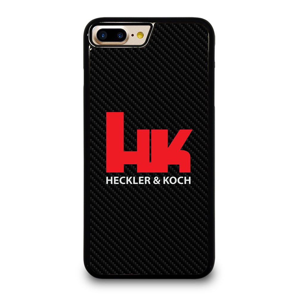 HECKLER AND KOCH LOGO CARBON iPhone 7 / 8 Plus Case Cover