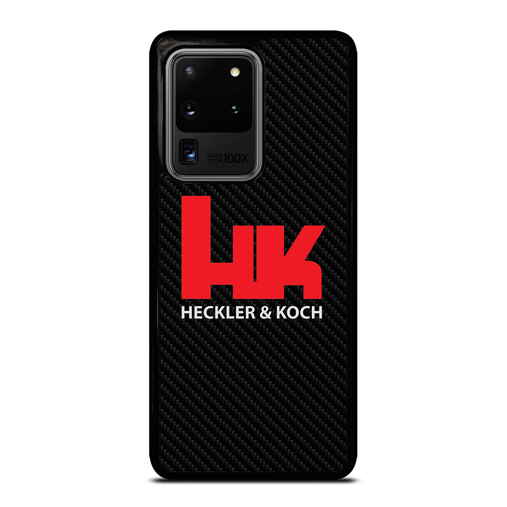 HECKLER AND KOCH LOGO CARBON Samsung Galaxy S20 Ultra Case Cover