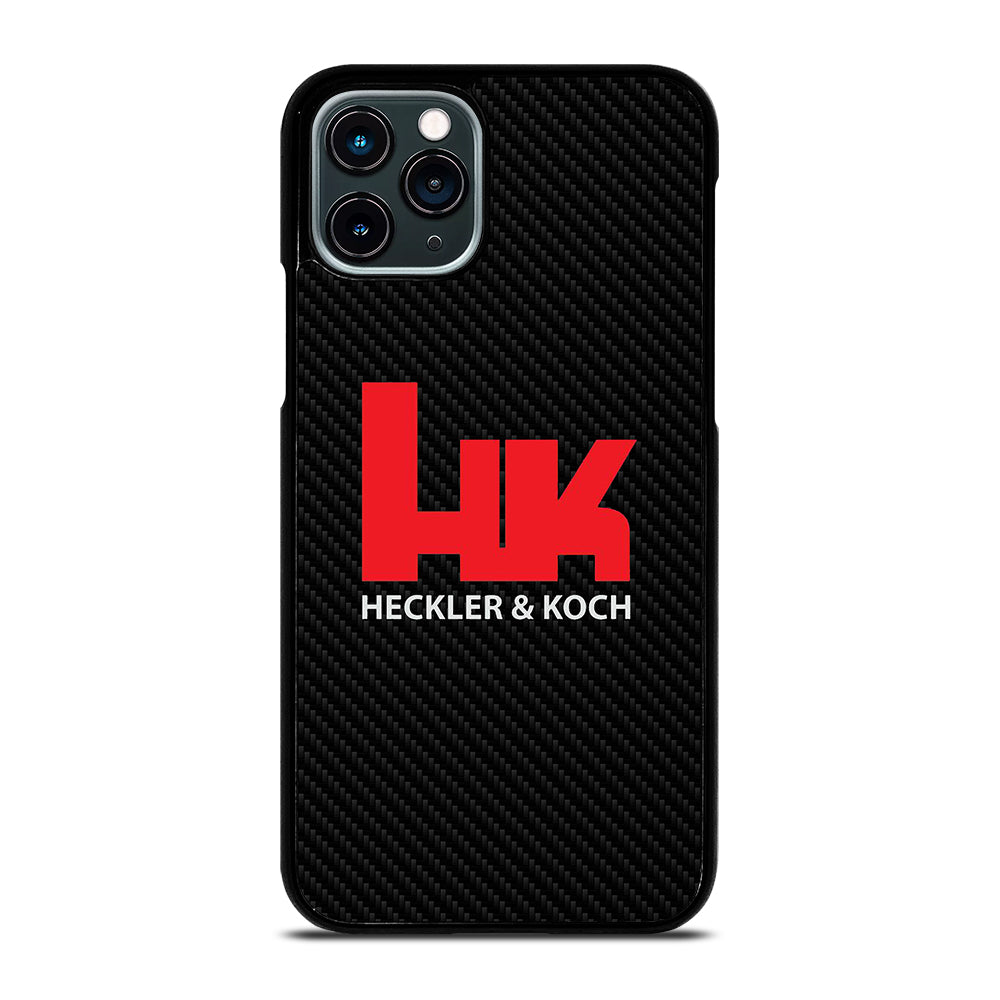 HECKLER AND KOCH LOGO CARBON iPhone 11 Pro Case Cover
