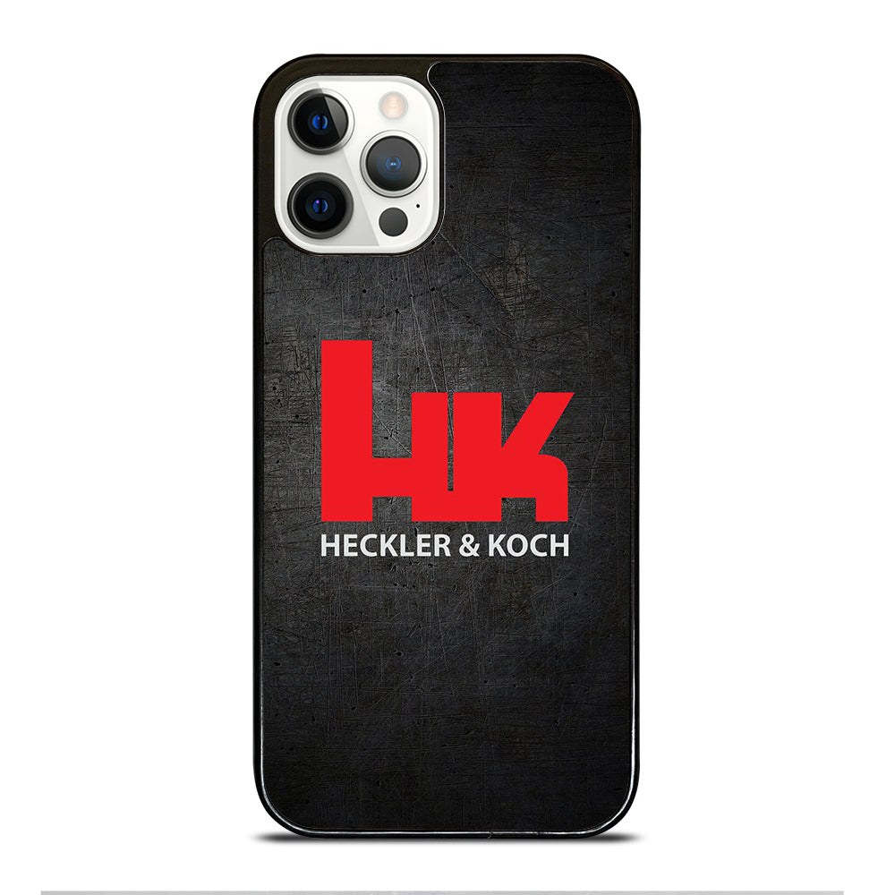 HECKLER AND KOCH LOGO METAL LOGO iPhone 12 Pro Case Cover