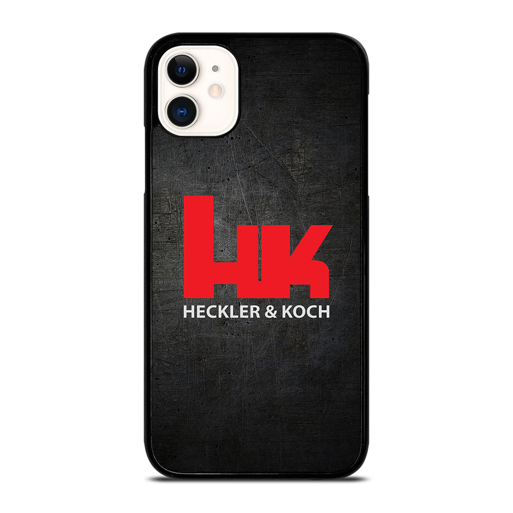 HECKLER AND KOCH LOGO METAL LOGO iPhone 11 Case Cover