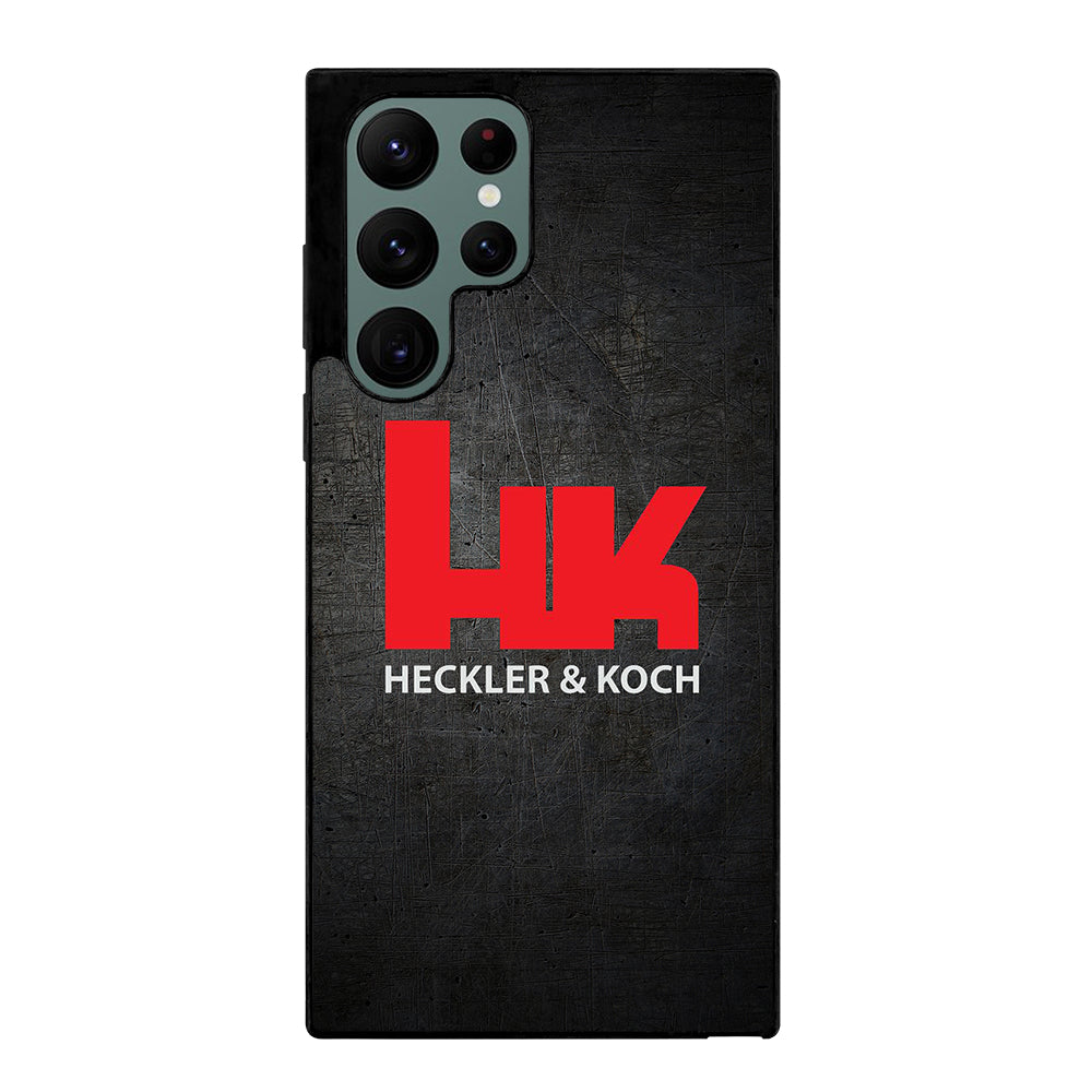 HECKLER AND KOCH LOGO METAL LOGO Samsung Galaxy S22 Ultra Case Cover