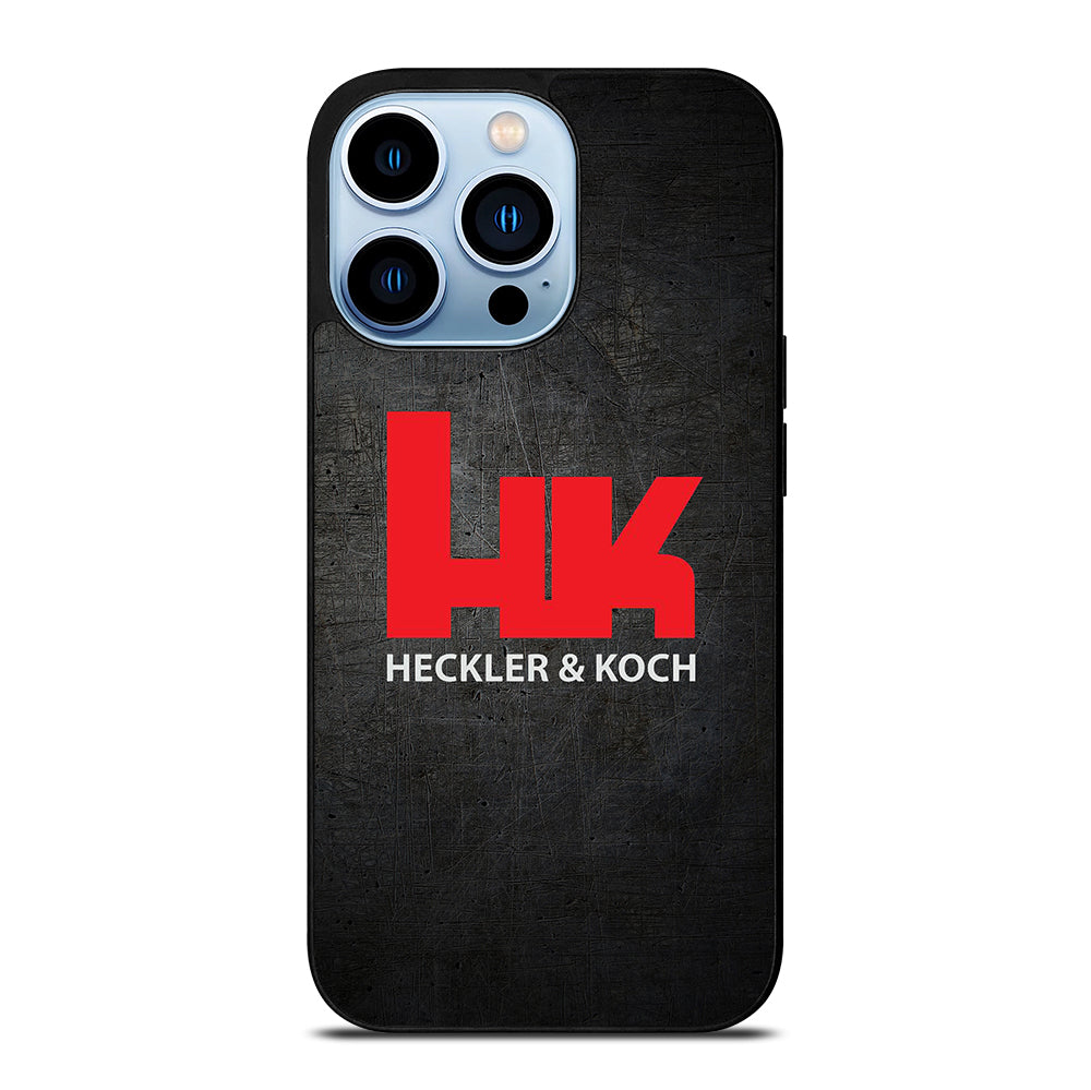 HECKLER AND KOCH LOGO METAL LOGO iPhone 13 Pro Max Case Cover