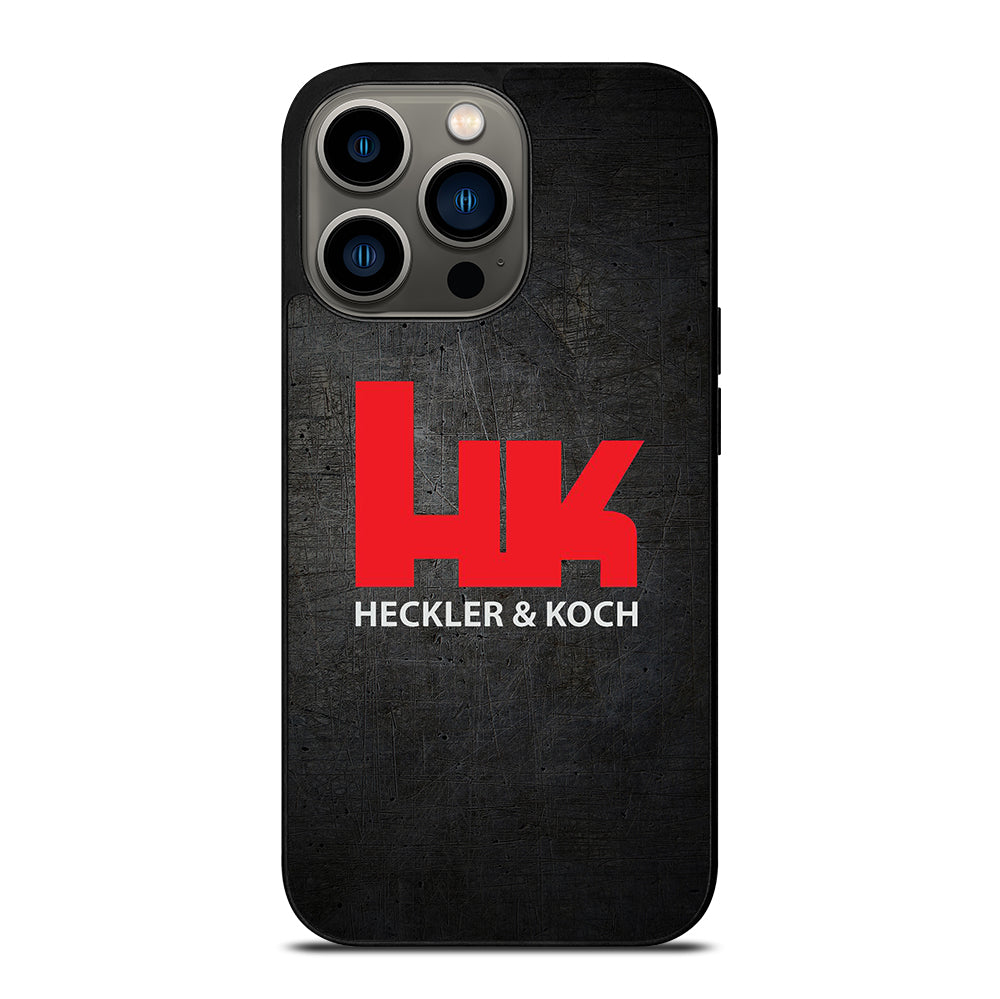 HECKLER AND KOCH LOGO METAL LOGO iPhone 13 Pro Case Cover