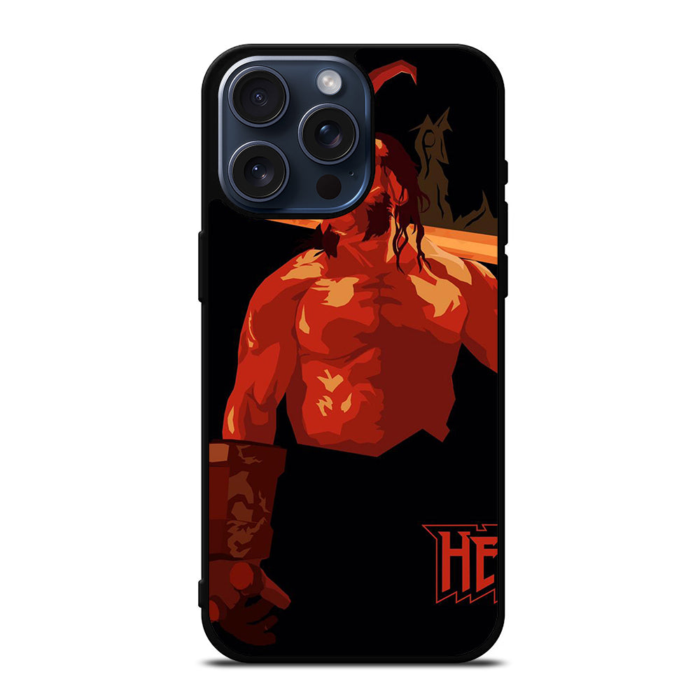 HELLBOY ART 2 iPhone 15 Pro Max Case Cover