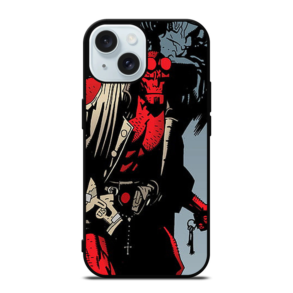 HELLBOY CARTOON 3 iPhone 15 Case Cover