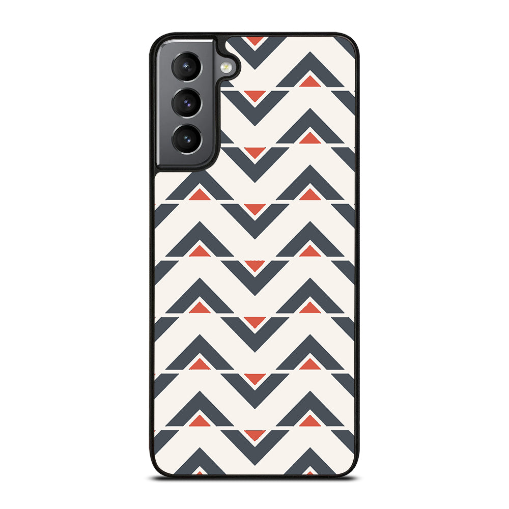 HERRINGBONE TRIANGLE PATTEN 1 Samsung Galaxy S21 Plus Case Cover
