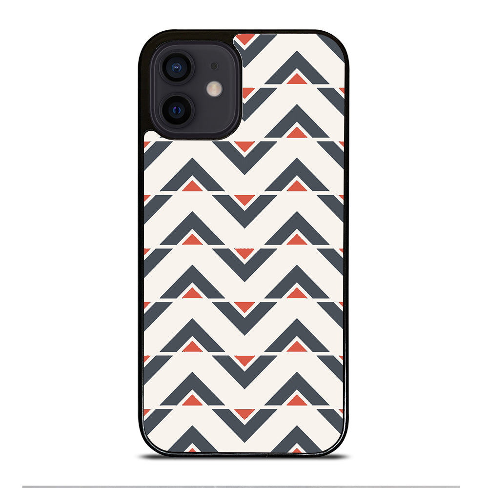 HERRINGBONE TRIANGLE PATTEN 1 iPhone 12 Mini Case Cover