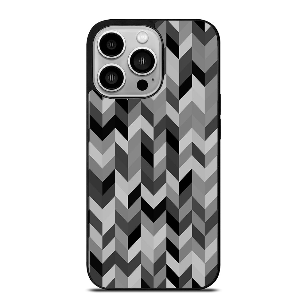 HERRINGBONE TRIANGLE PATTEN 2 iPhone 14 Pro Case Cover