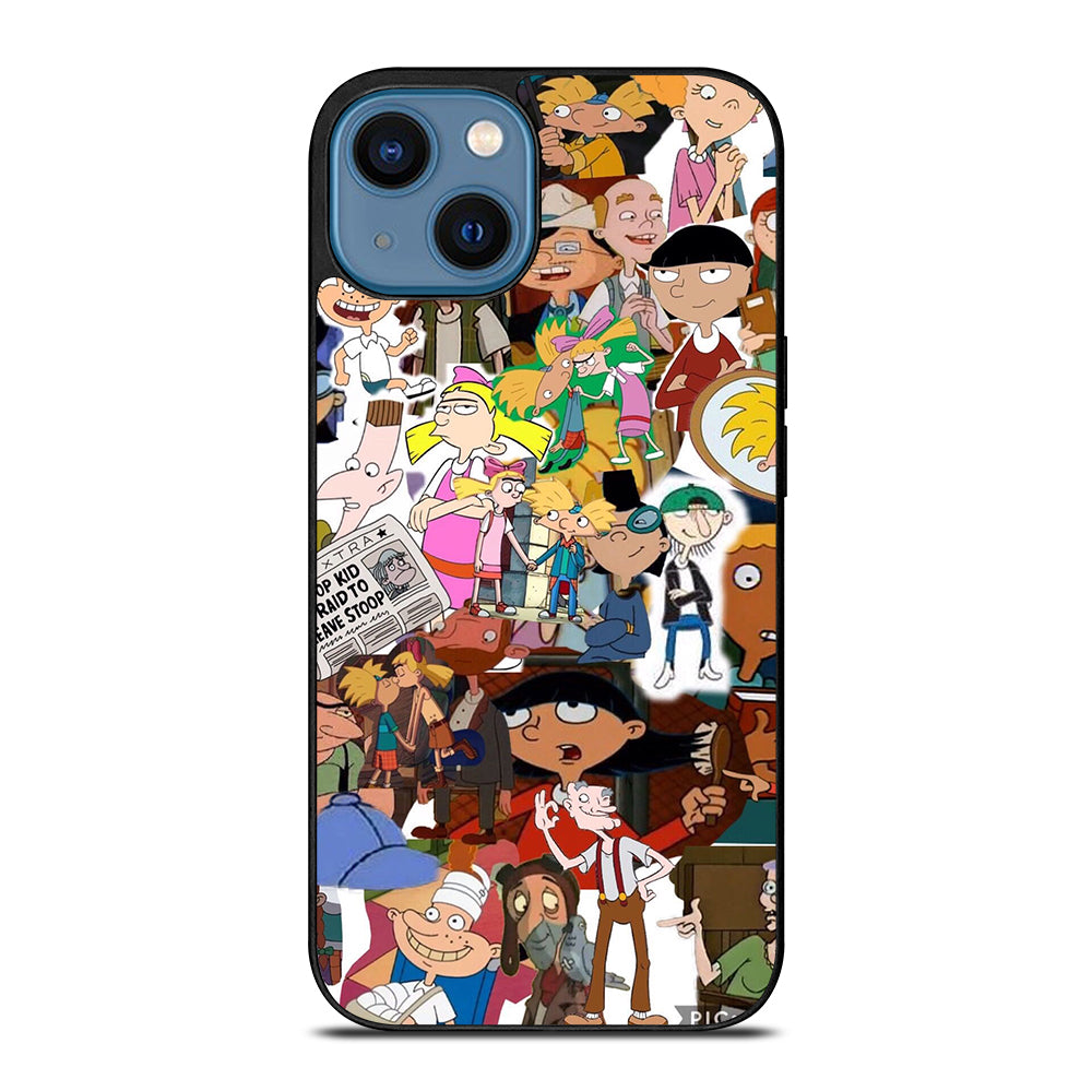HEY ARNOLD COLLAGE 2 iPhone 14 Case Cover