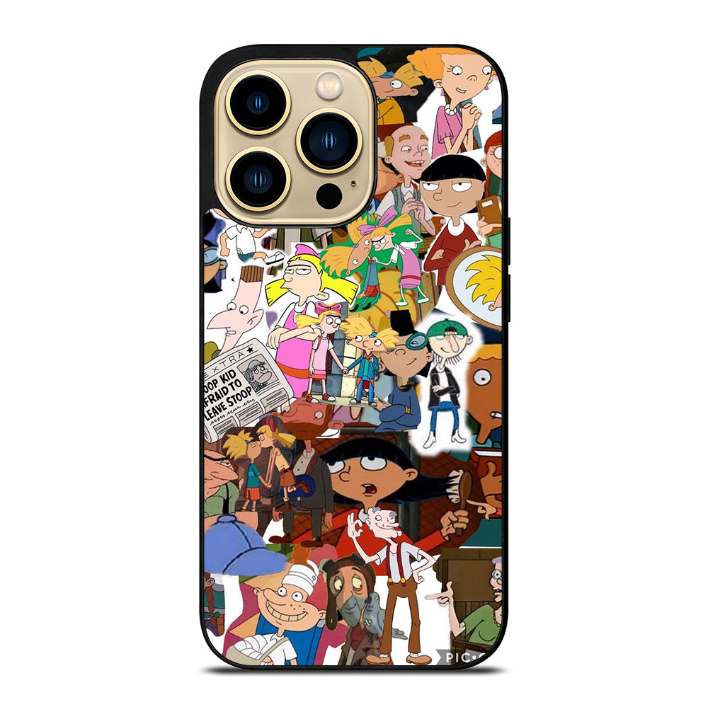 HEY ARNOLD COLLAGE 2 iPhone 14 Pro Max Case Cover
