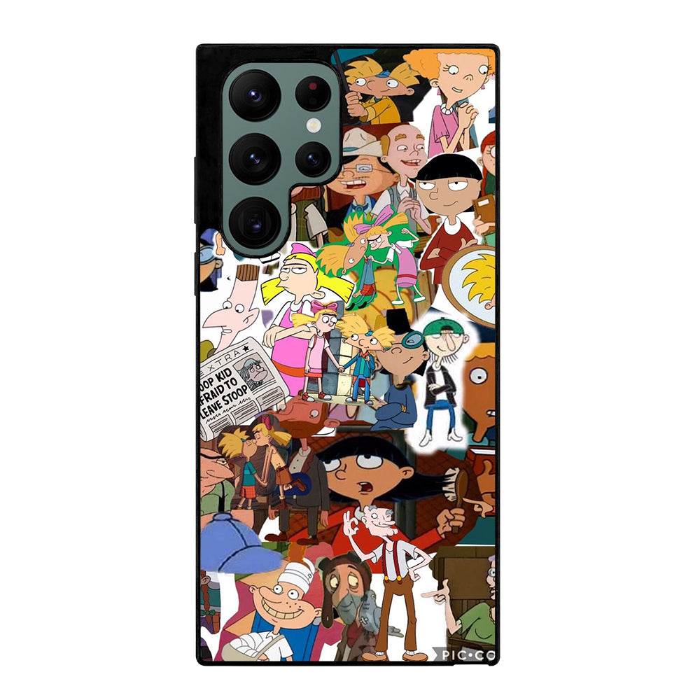 HEY ARNOLD COLLAGE 2 Samsung Galaxy S22 Ultra Case Cover