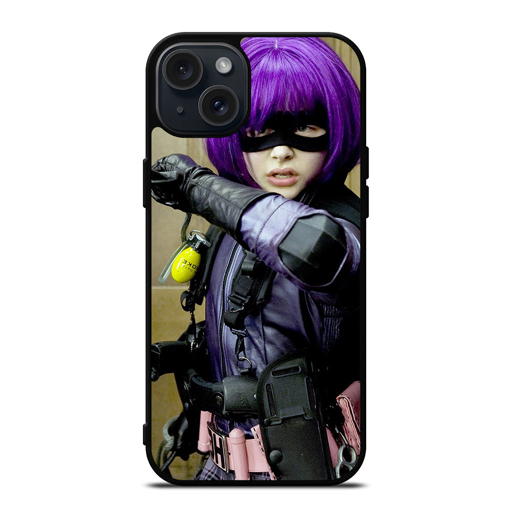 HIT GIRL KICK ASS 4 iPhone 15 Plus Case Cover