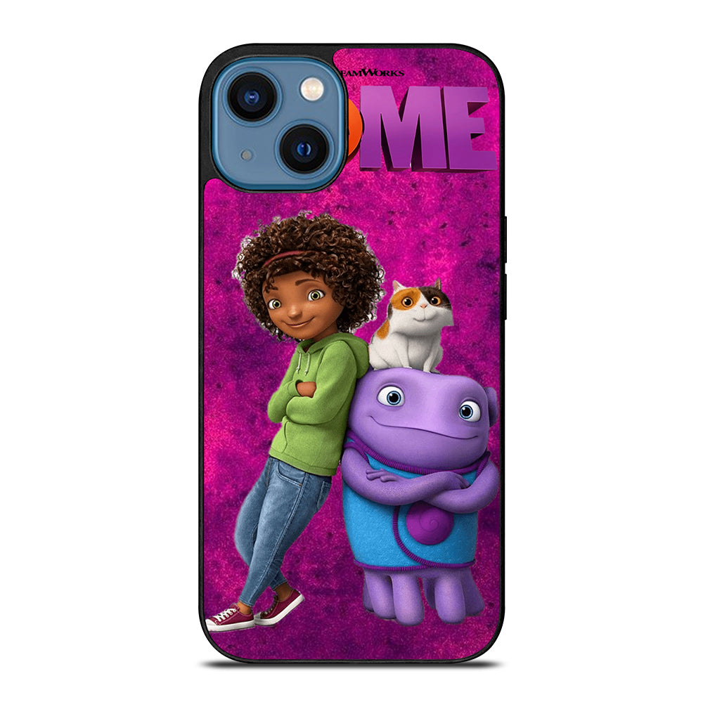 HOME OH AND PIG CARTOON 4 iPhone 14 Case Cover