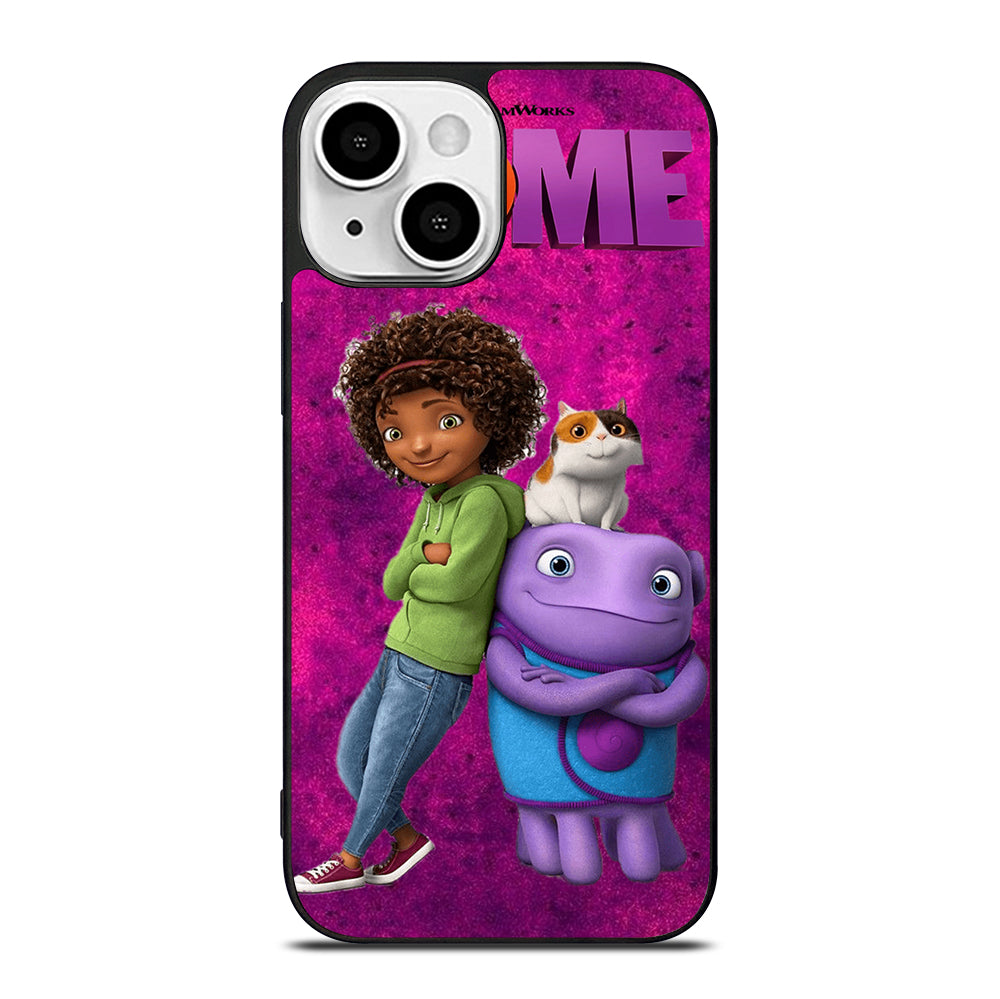 HOME OH AND PIG CARTOON 4 iPhone 13 Mini Case Cover