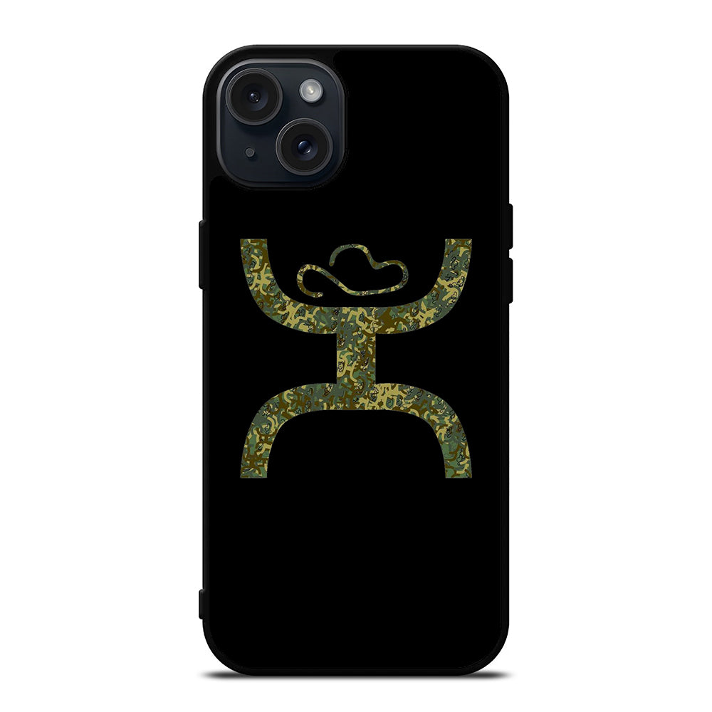 HOOEY LOGO CAMO iPhone 15 Plus Case Cover