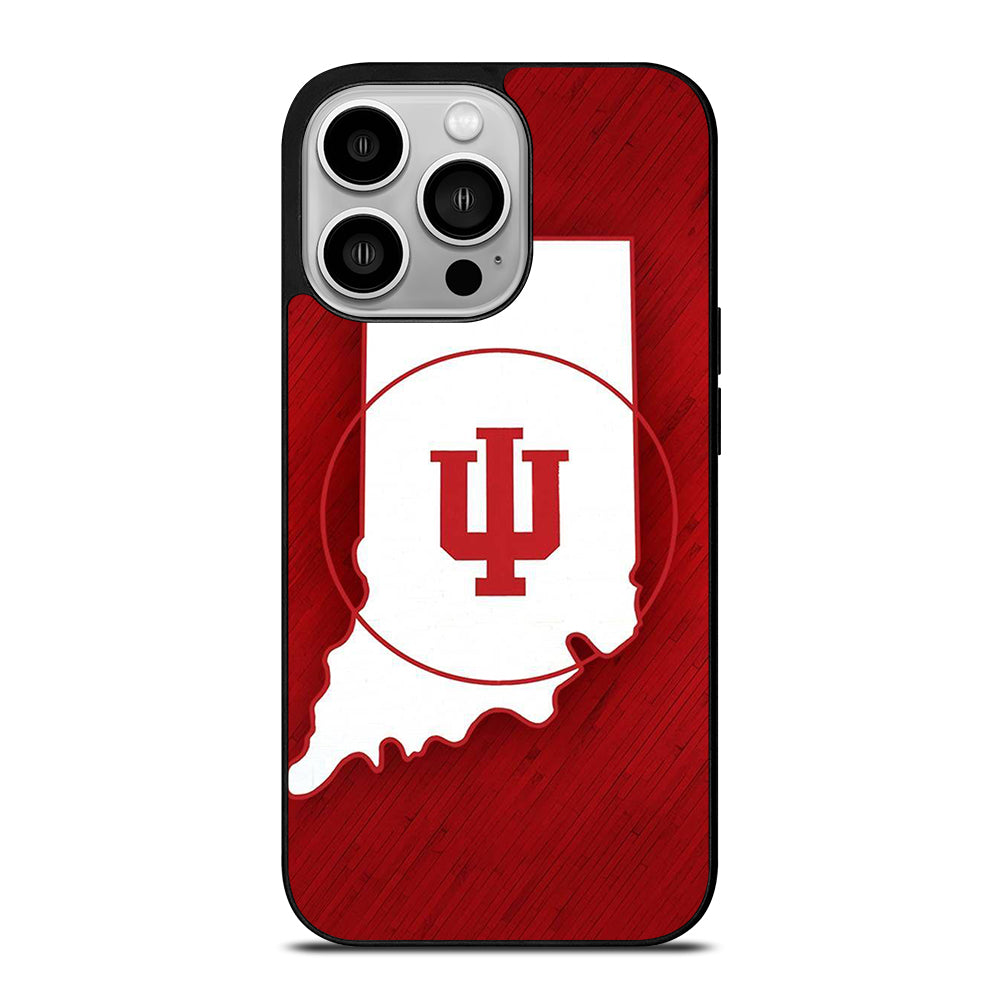 HOOSIER STATE OF MIND INDIANA SYMBOL 2 iPhone 14 Pro Case Cover