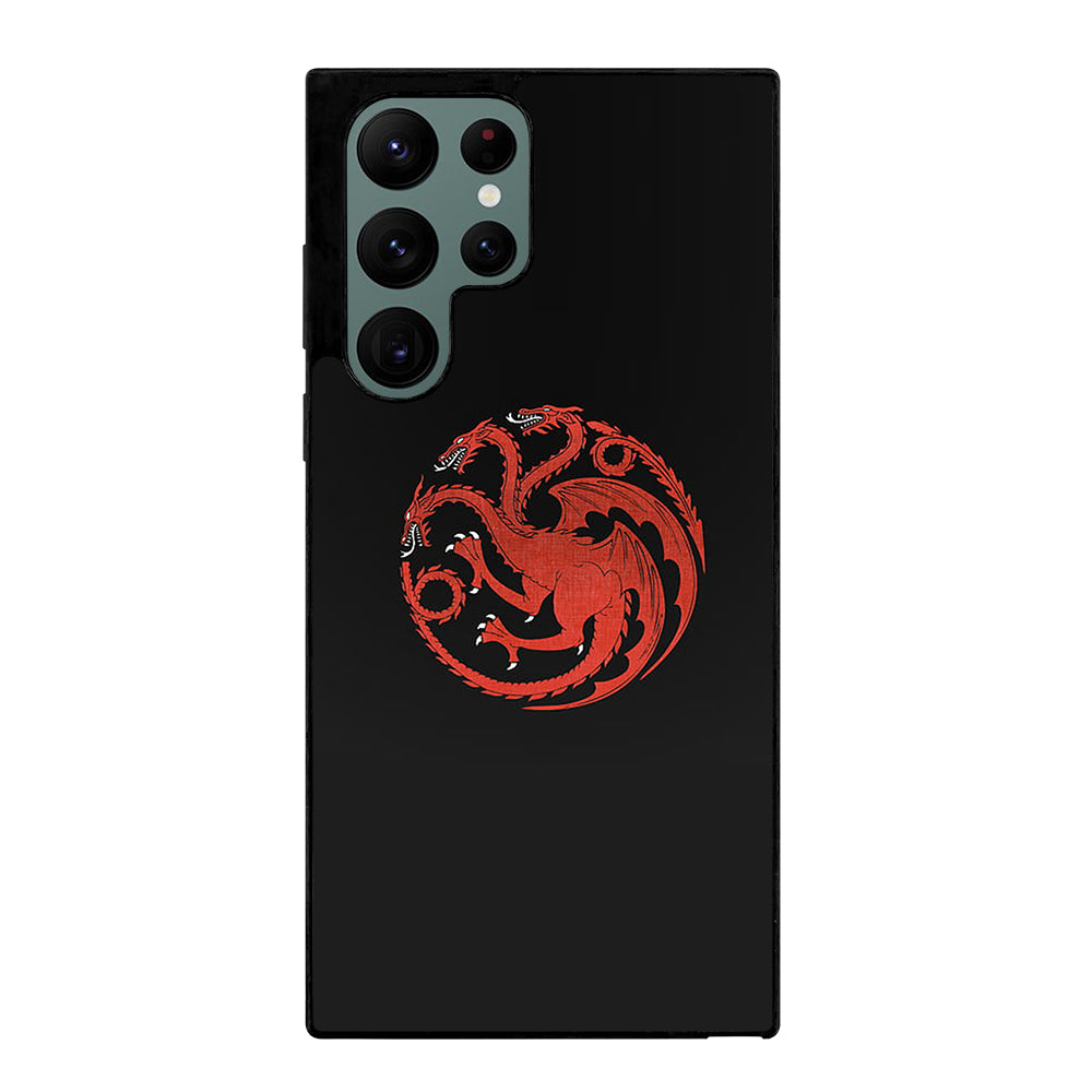 HOUSE OF THE DRAGON BLACK LOGO Samsung Galaxy S22 Ultra Case Cover