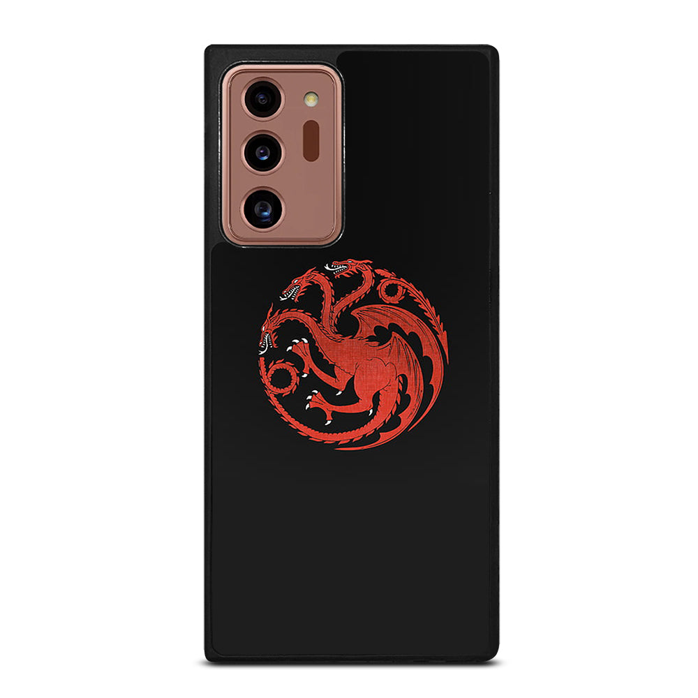 HOUSE OF THE DRAGON BLACK LOGO Samsung Galaxy Note 20 Ultra Case Cover