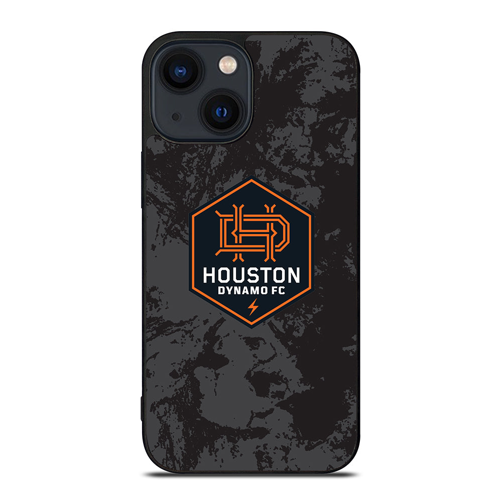 HOUSTON DYNAMO FC CAMO LOGO iPhone 14 Plus Case Cover