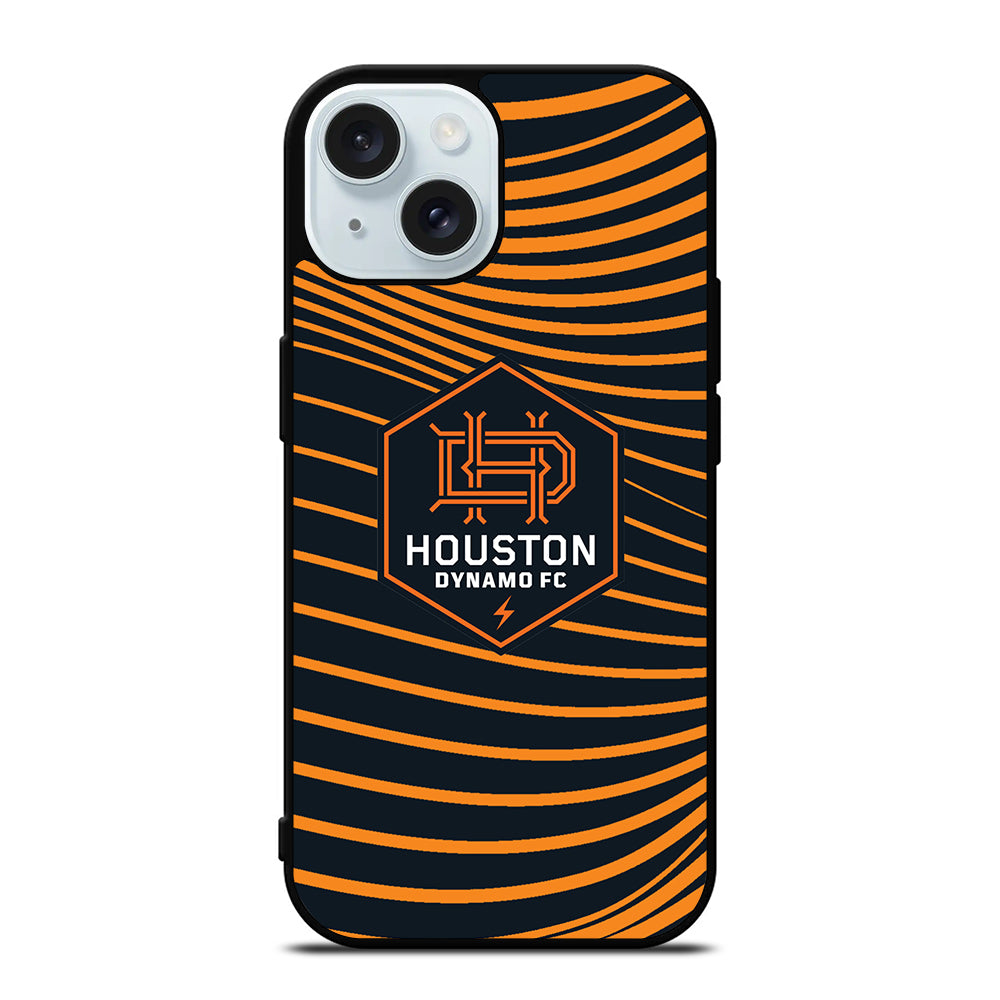 HOUSTON DYNAMO FC LOGO iPhone 15 Case Cover
