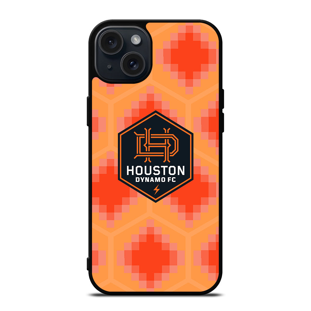 HOUSTON DYNAMO SOCCER TEAM iPhone 15 Plus Case Cover