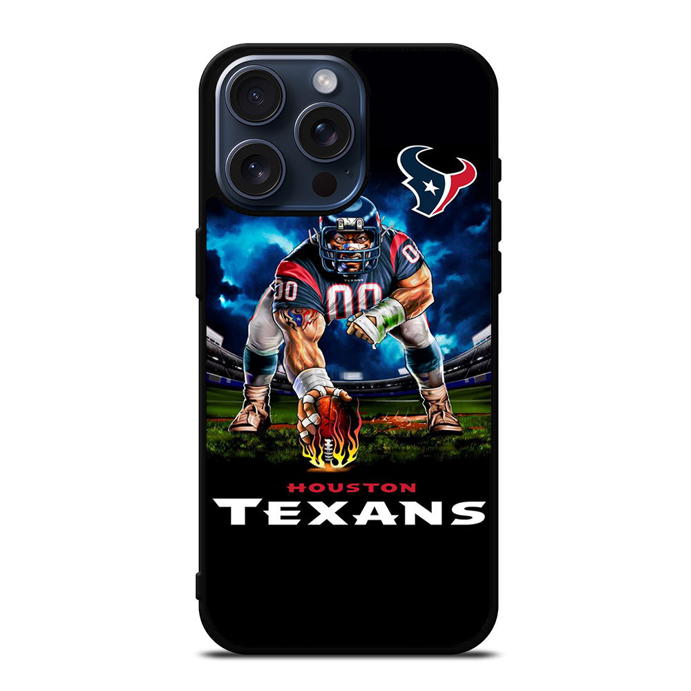 HOUSTON TEXANS NFL iPhone 15 Pro Max Case Cover