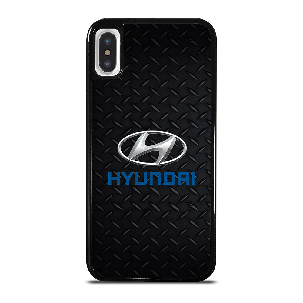 HYUNDAI METAL CAR LOGO iPhone X / XS Case Cover