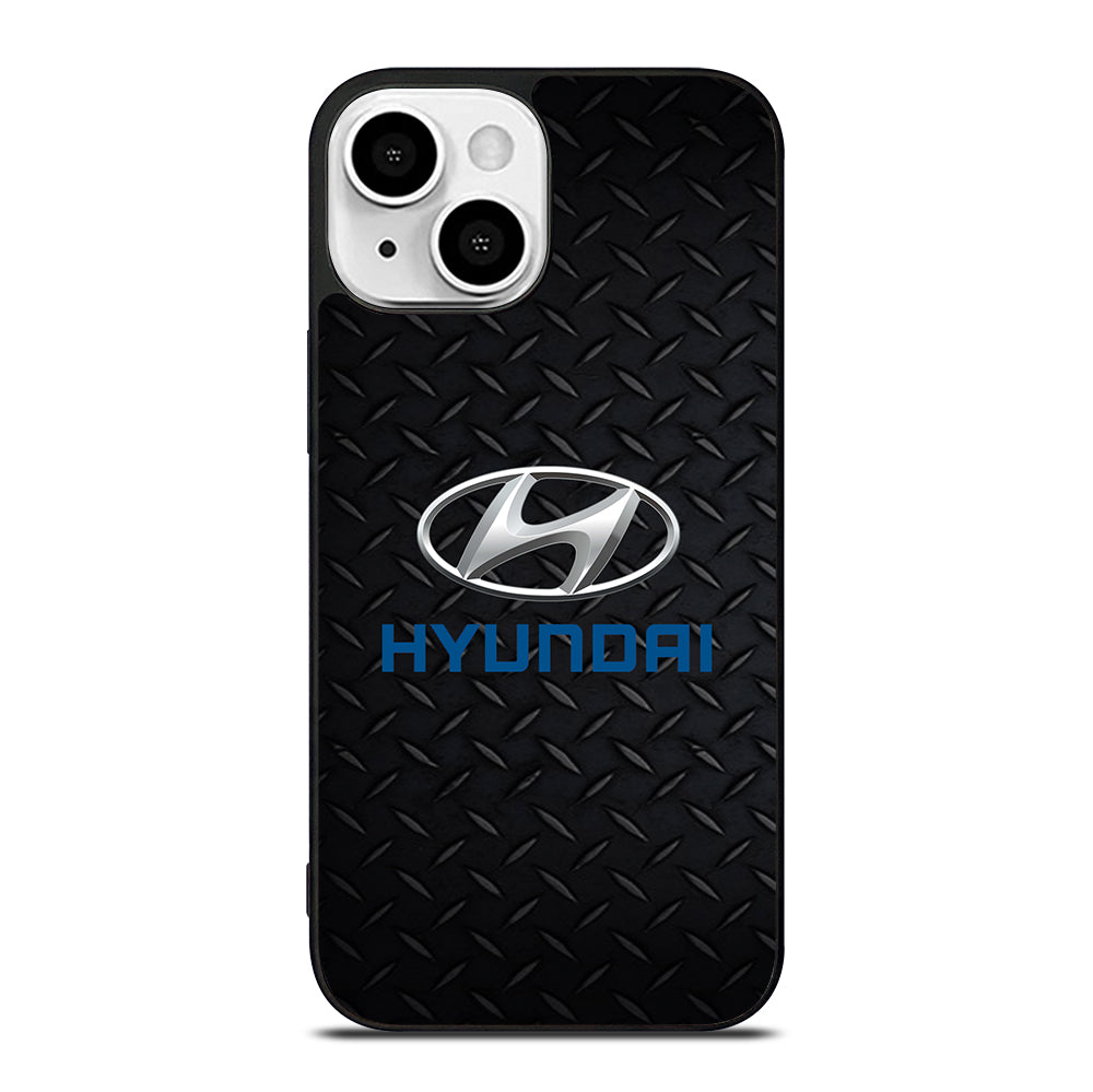 HYUNDAI METAL CAR LOGO iPhone 13 Mini Case Cover