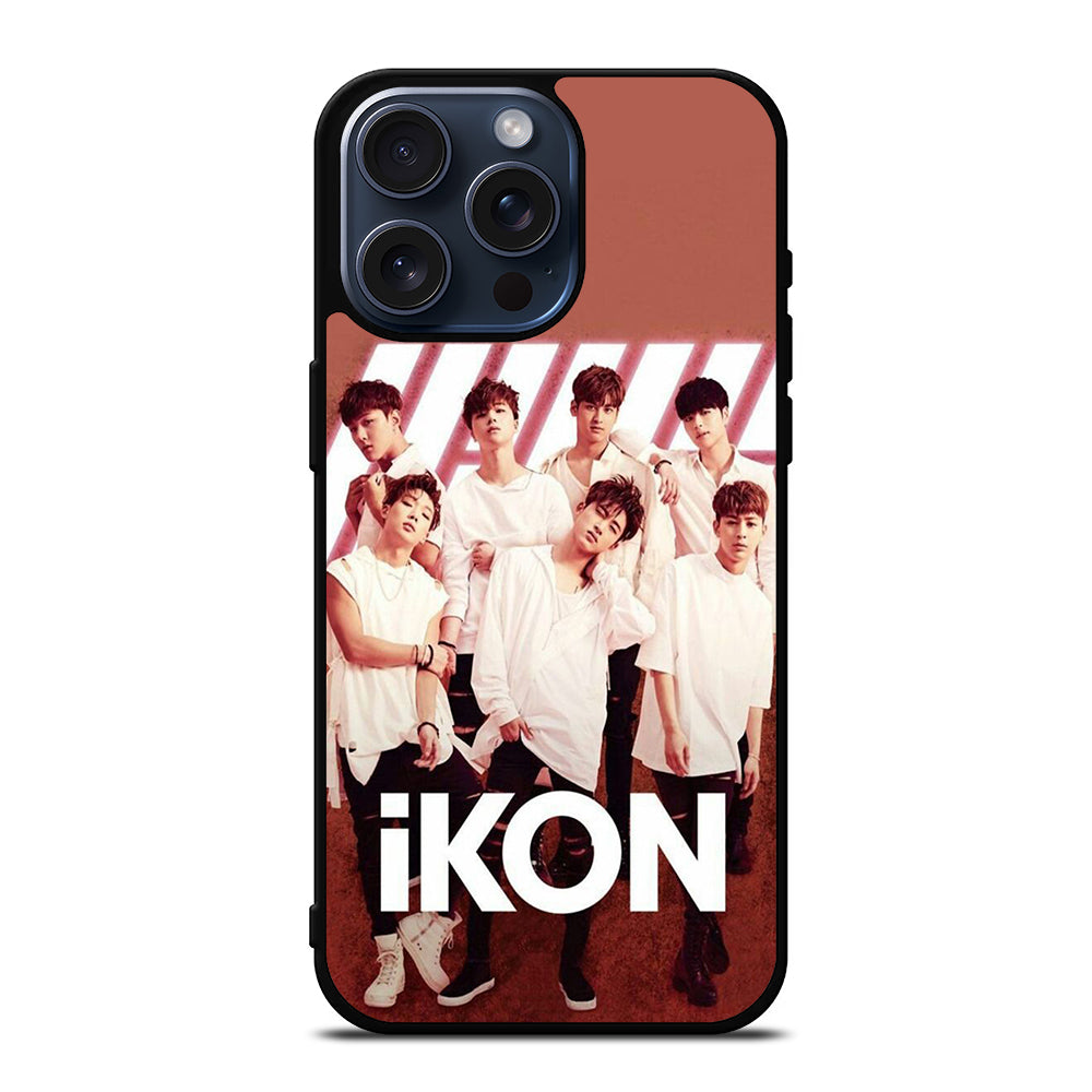 IKON BOY BAND KPOP 2 iPhone 15 Pro Max Case Cover