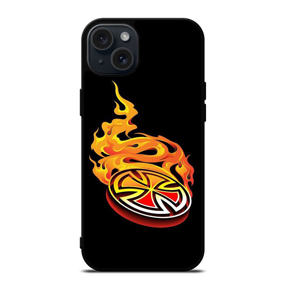 INDEPENDENT TRUCK COMPANY FLAME LOGO iPhone 15 Plus Case Cover