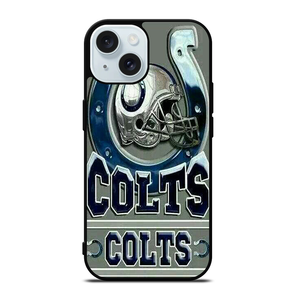 INDIANAPOLIS COLTS LOGO 3 iPhone 15 Case Cover