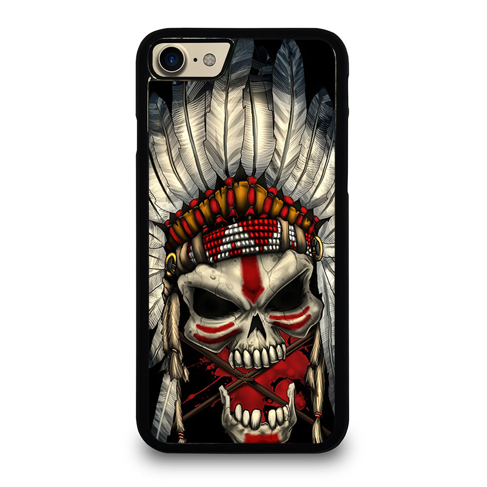 INDIAN FEATHER SKULL ART 1 iPhone 7 / 8 Case Cover