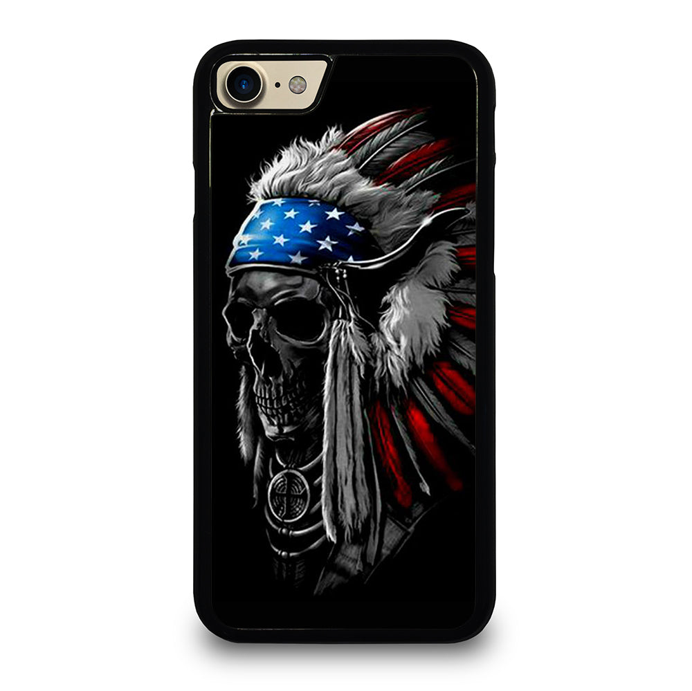 INDIAN FEATHER SKULL ART 3 iPhone 7 / 8 Case Cover