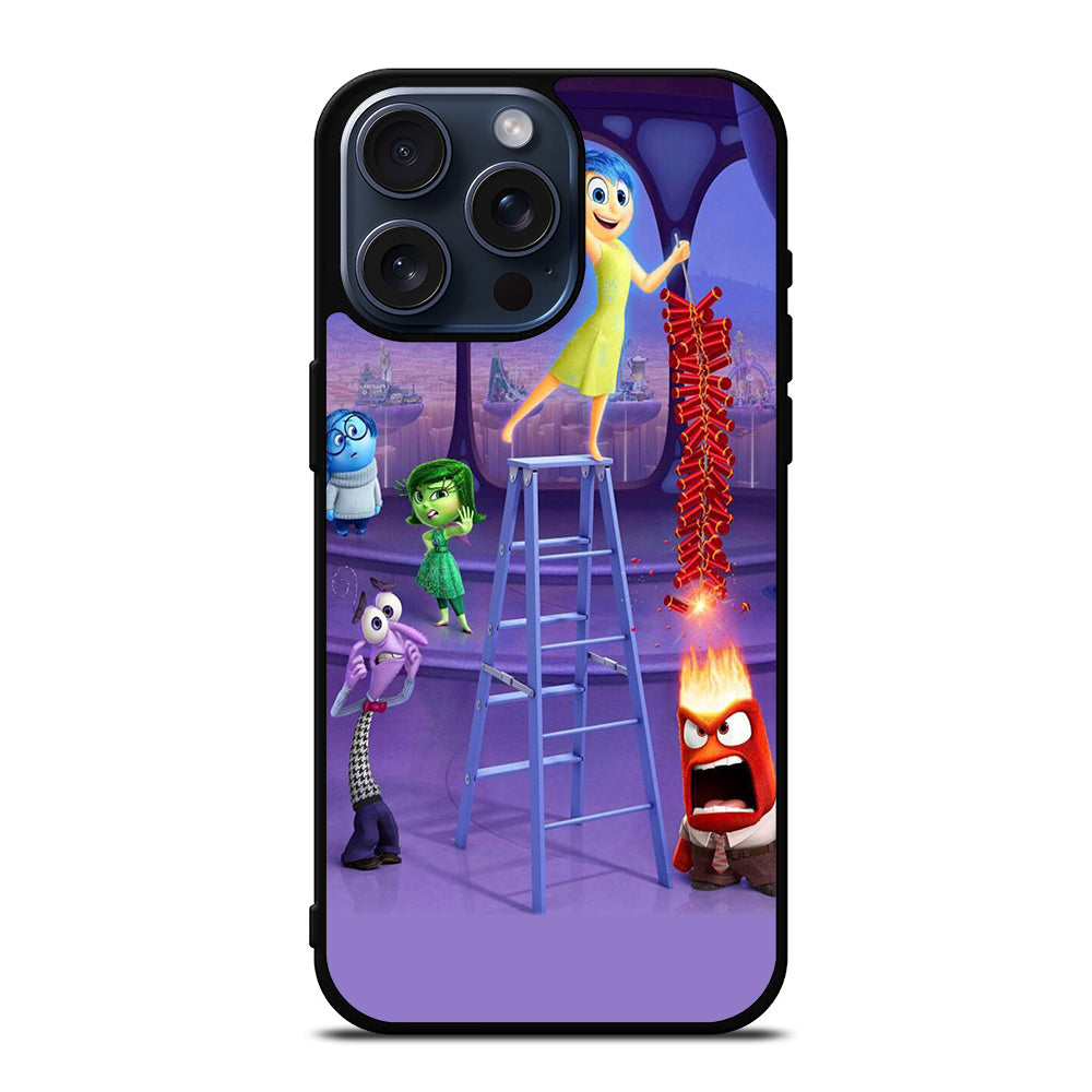 INSIDE OUT CHARACTER DISNEY 3 iPhone 15 Pro Max Case Cover