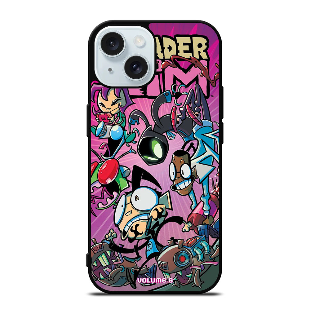 INVADER ZIM ALIEN CHARACTER iPhone 15 Case Cover