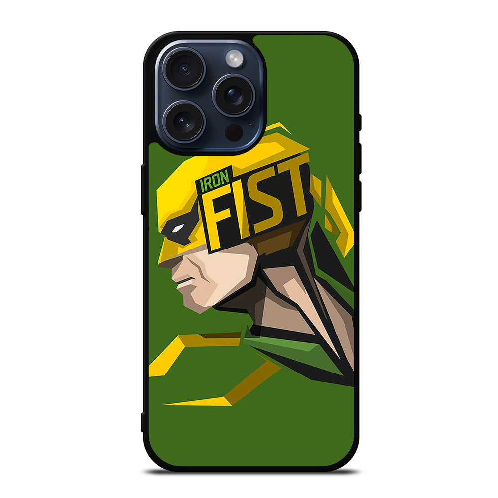 IRON FIST MARVEL CLIPART iPhone 15 Pro Max Case Cover