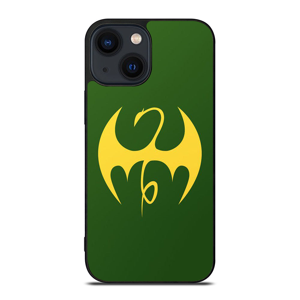 IRON FIST MARVEL LOGO iPhone 14 Plus Case Cover
