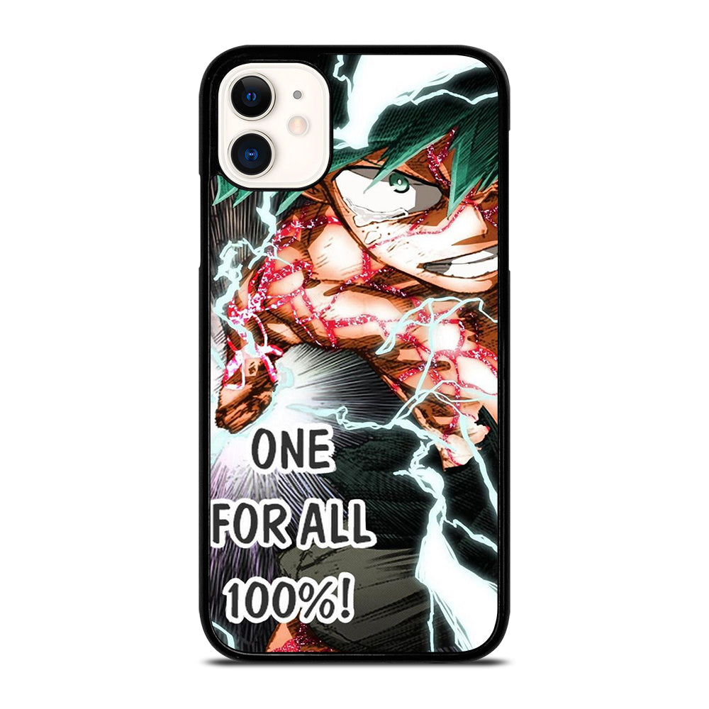 IZUKU MIDORIYA MY HERO ACADEMIA ONE FOR ALL iPhone 11 Case Cover