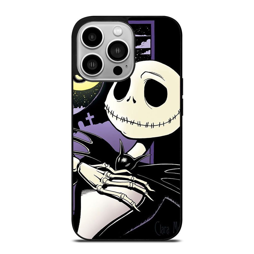 JACK SKELLINGTON NIGHTMARE BEFORE CHRISTMAS CARTOON 2 iPhone 14 Pro Case Cover