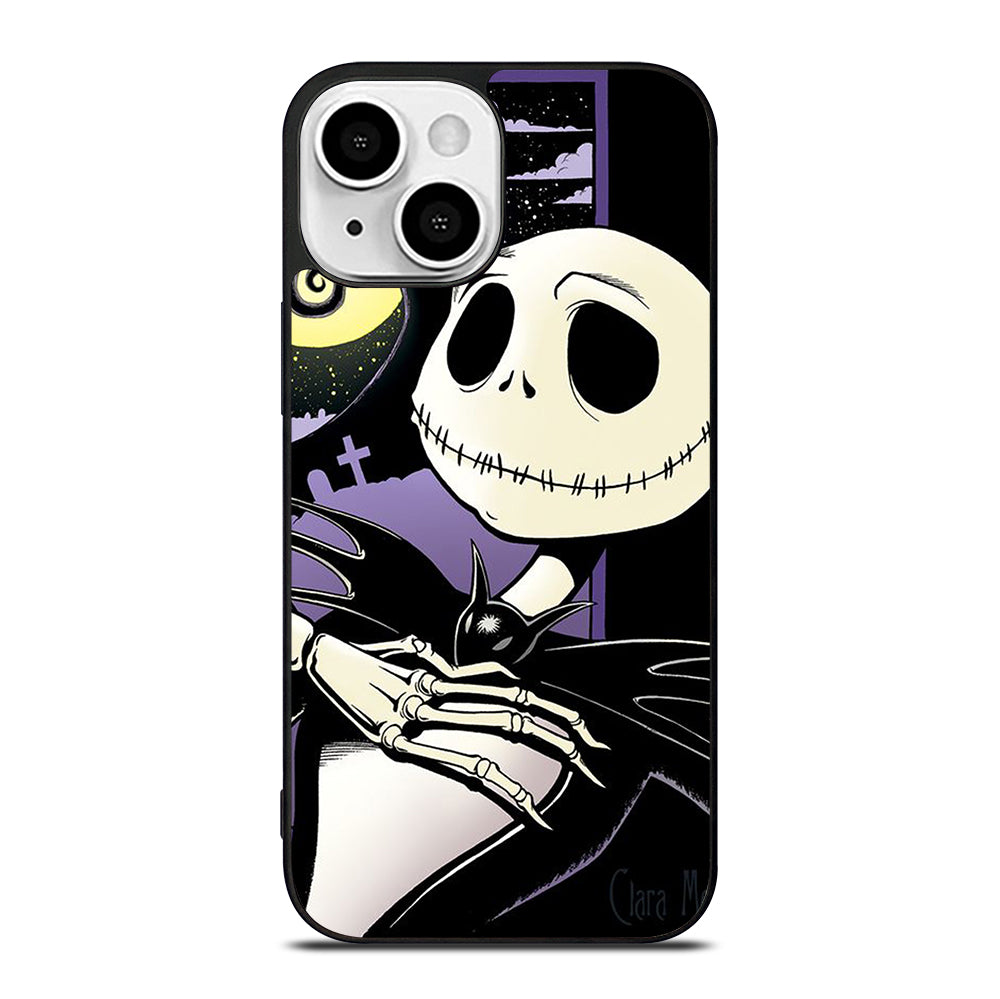 JACK SKELLINGTON NIGHTMARE BEFORE CHRISTMAS CARTOON 2 iPhone 13 Mini Case Cover