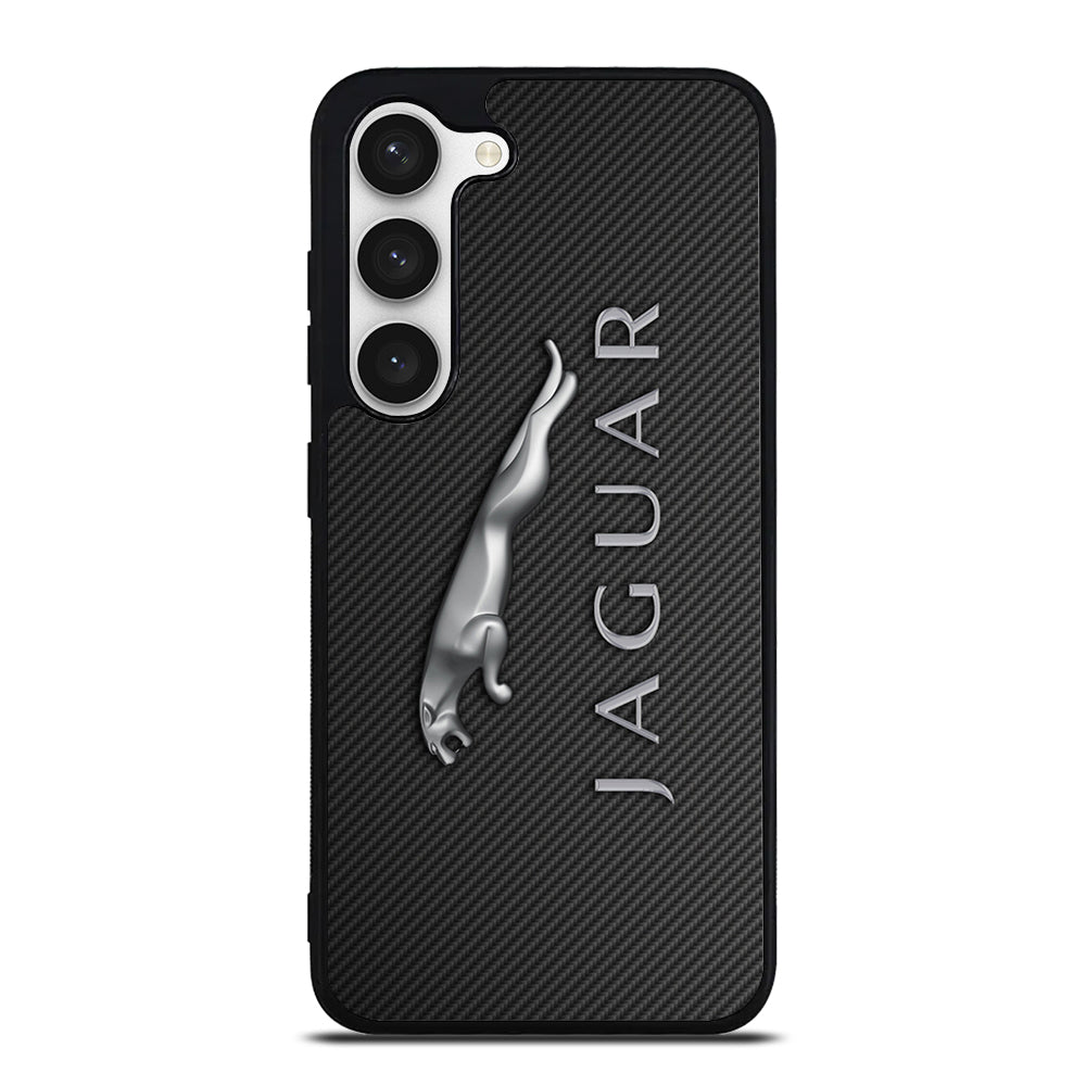 JAGUAR CAR LOGO CARBON Samsung Galaxy S23 Case Cover