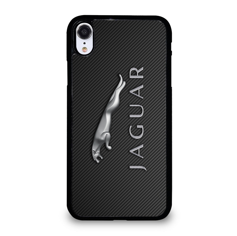 JAGUAR CAR LOGO CARBON iPhone XR Case Cover
