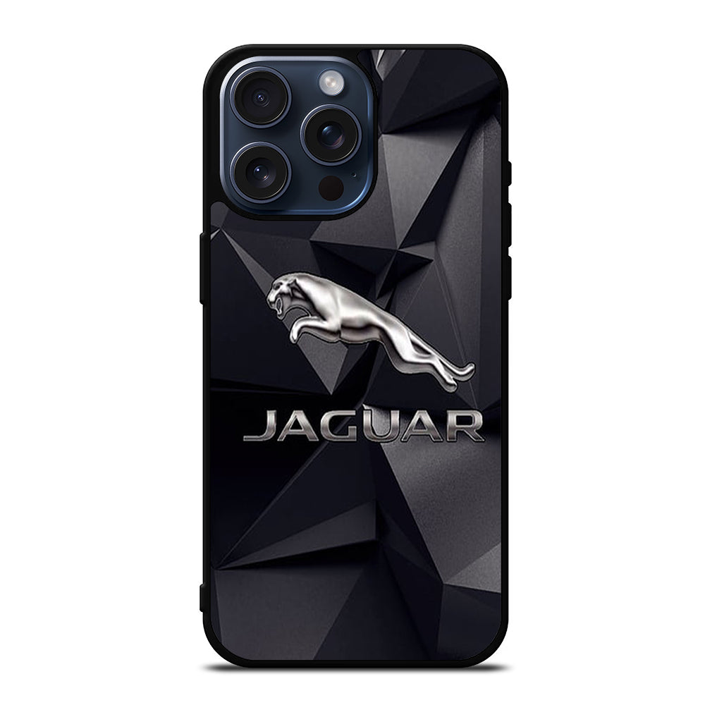 JAGUAR METAL LOGO iPhone 15 Pro Max Case Cover