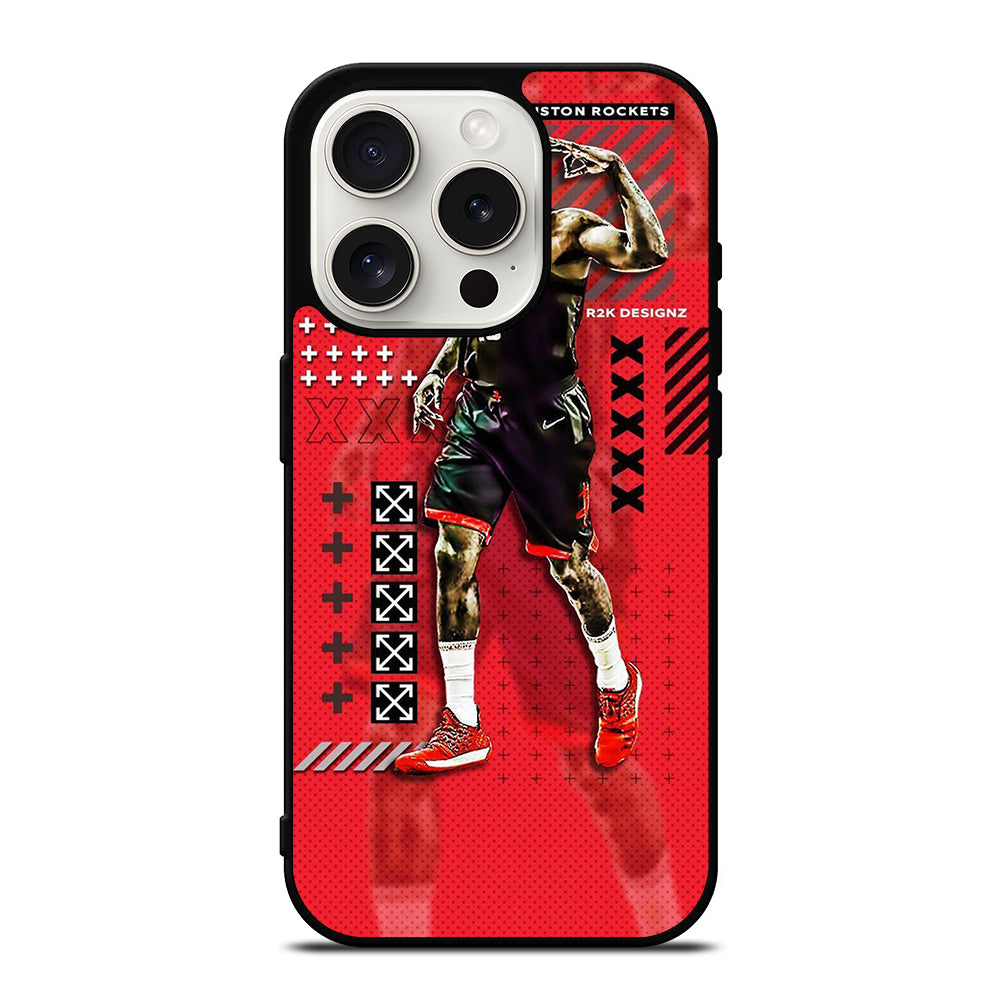 JAMES HARDEN BASKETBALL NBA iPhone 15 Pro Case Cover
