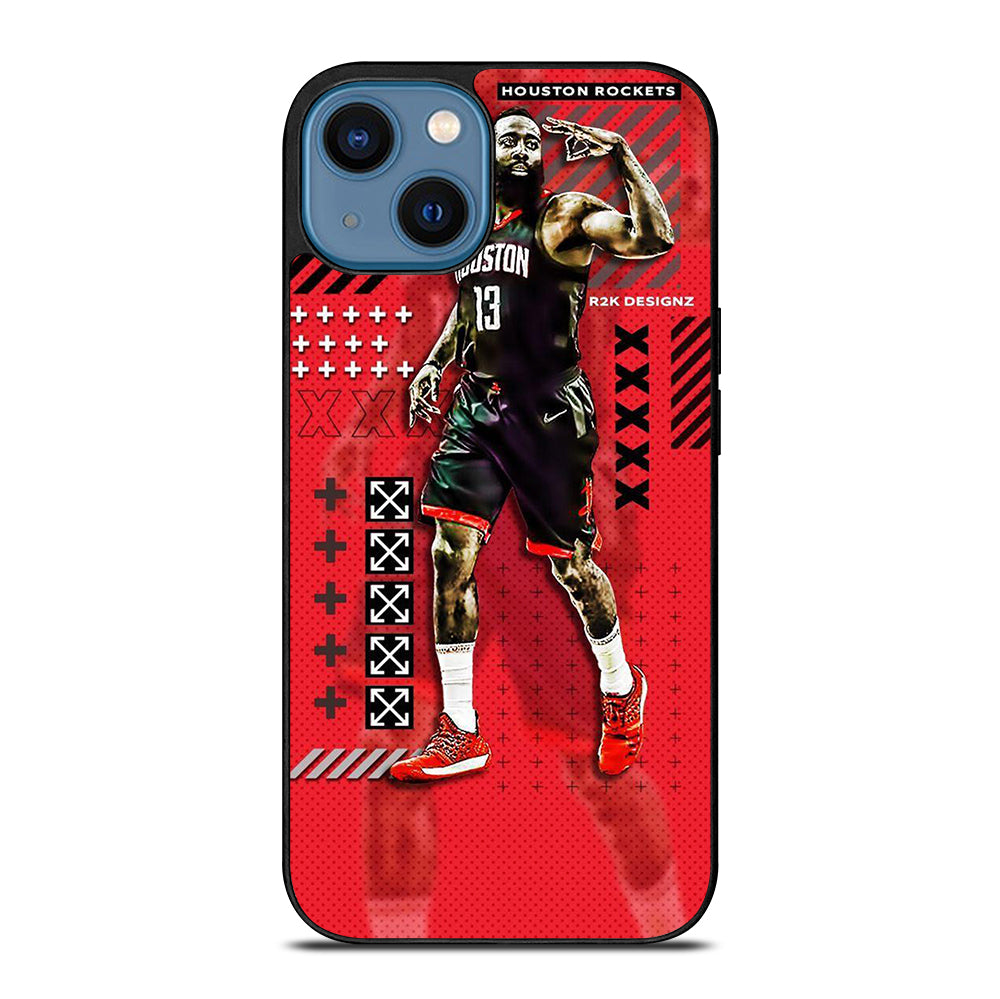JAMES HARDEN BASKETBALL NBA iPhone 14 Case Cover