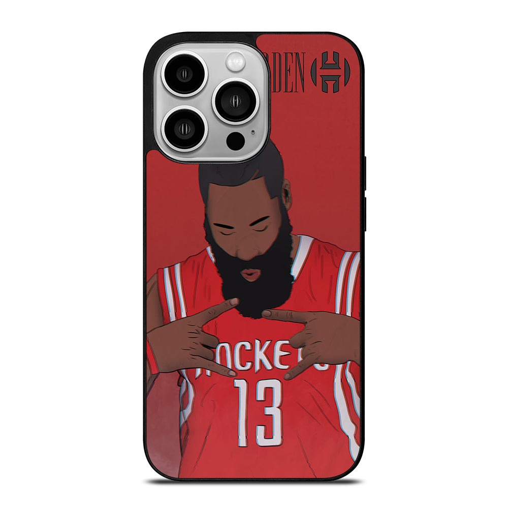 JAMES HARDEN CARTOON iPhone 14 Pro Case Cover