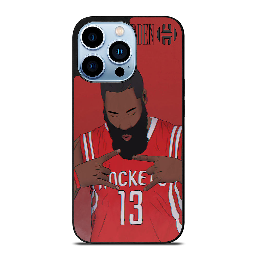 JAMES HARDEN CARTOON iPhone 13 Pro Max Case Cover