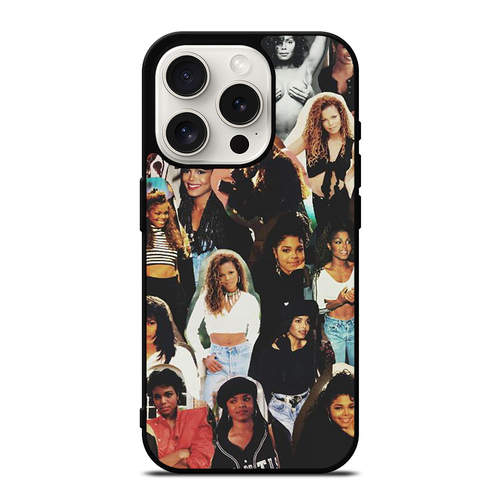 JANET JACKSON COLLAGE iPhone 15 Pro Case Cover
