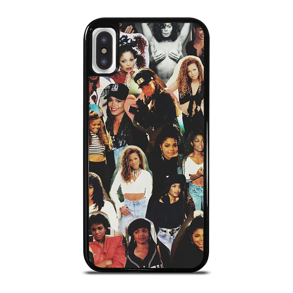 JANET JACKSON COLLAGE iPhone X / XS Case Cover